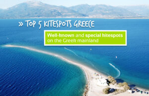 Top five Kitespots in the Mainland of Greece