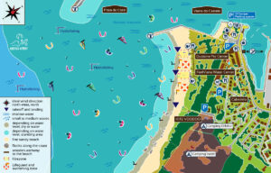 Kitespot map from Viana do Castelo