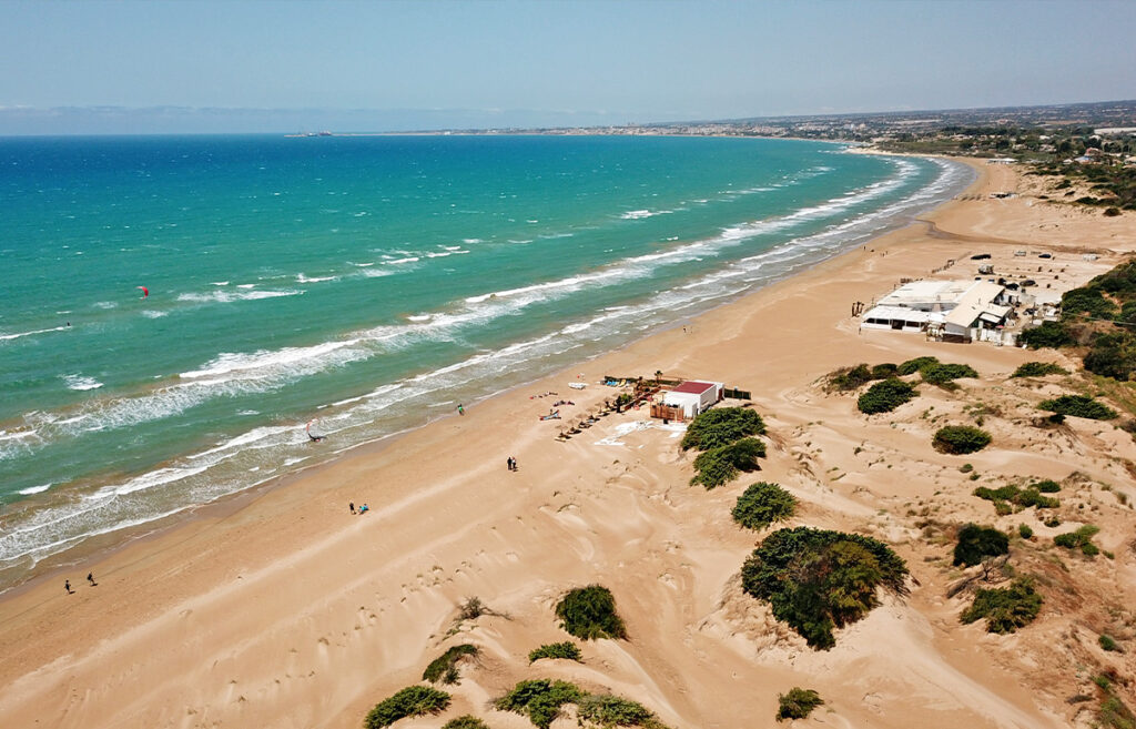 Pozallo kitespot Sicily